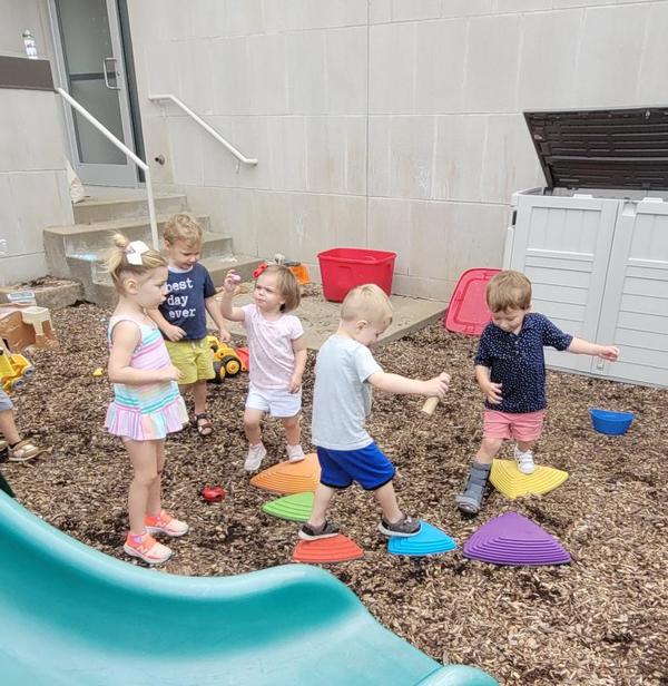 Children playing outside