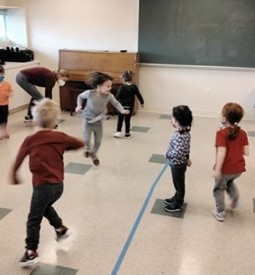 Children dancing